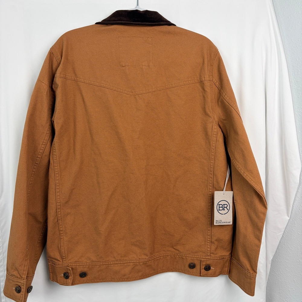 Blue Ranchwear Canvas Jacket Large‎ Rust New With Tags - Picture 5 of 10
